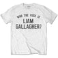 LIAM GALLAGHER オアシス (10月 来日 記念 ) - WHO THE FUCK… / Tシャツ / メンズ 【公式 / オフィシャル】