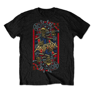 ANTHRAX アンスラックス (2026年 4月 来日 ) - Evil King World Tour 2018 / バックプリントあり / Tシャツ / メンズ