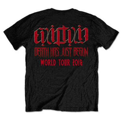 ANTHRAX アンスラックス (2026年 4月 来日 ) - Evil King World Tour 2018 / バックプリントあり / Tシャツ / メンズ