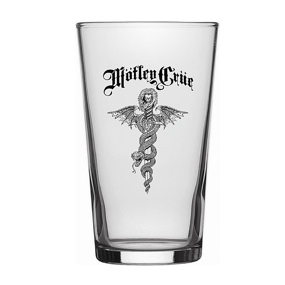 MOTLEY CRUE モトリークルー (来日 40周年 ) - Dr Feelgood / Beer Glass / 食器・グラス