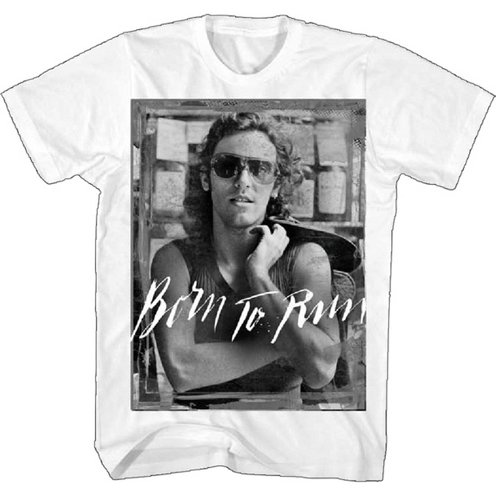 BRUCE SPRINGSTEEN ブルーススプリングスティーン (11月 映画公開 記念 ) - B&W BORN TO RUN / Tシャツ / メンズ 【公式 / オフィシャル】
