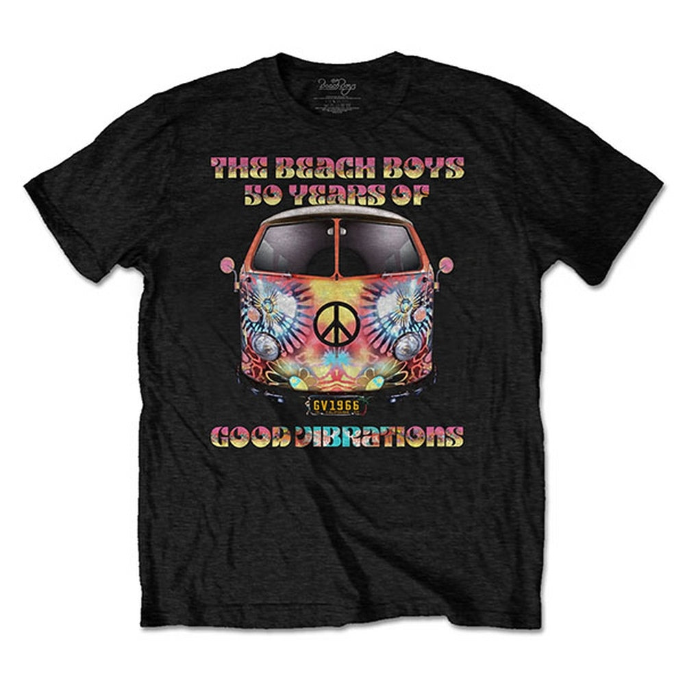 THE BEACH BOYS ビーチボーイズ (結成 65周年 ) - Good Vibes Tour / バックプリントあり / Tシャツ / メンズ