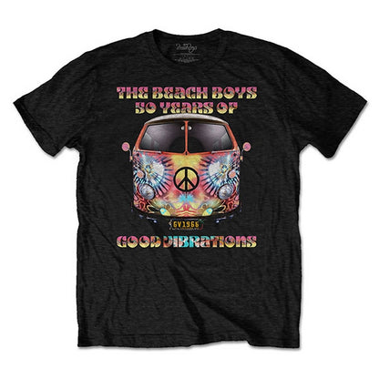 THE BEACH BOYS ビーチボーイズ (結成 65周年 ) - Good Vibes Tour / バックプリントあり / Tシャツ / メンズ