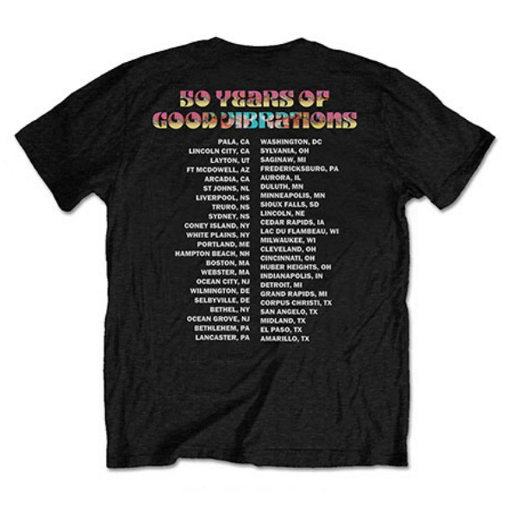 THE BEACH BOYS ビーチボーイズ (結成 65周年 ) - Good Vibes Tour / バックプリントあり / Tシャツ / メンズ