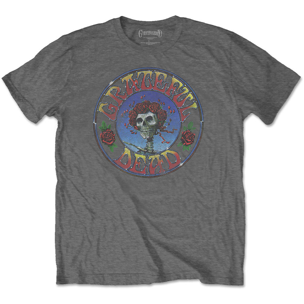 GRATEFUL DEAD グレイトフルデッド (結成 60周年 ) - Bertha Circle Vintage Wash / Tシャツ / メンズ 【公式 / オフィシャル】