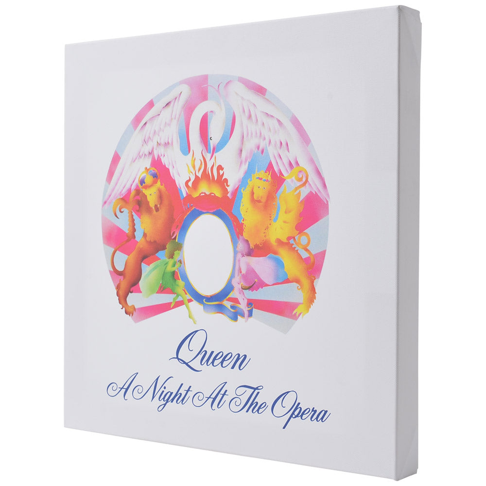 QUEEN - (初来日50周年 ) - A Night at the Opera/ キャンバス・プリント木枠（40×40×3.8cm）
