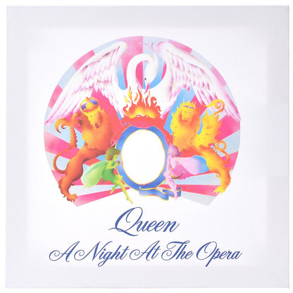 QUEEN クイーン (The Royal Four – 55th Anniversary ) - A Night at the Opera/ キャンバス・プリント木枠（40×40×3.8cm） / インテリア額