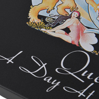 QUEEN (50th Anniversary of First Visit to Japan) - A Day at the Races / Canvas print with wooden frame (40 x 40 x 3.8 cm) / Interior frame