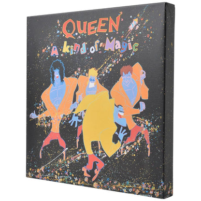 QUEEN - (初来日50周年 ) - A Kind of Magic/ キャンバス・プリント木枠（40×40×3.8cm）