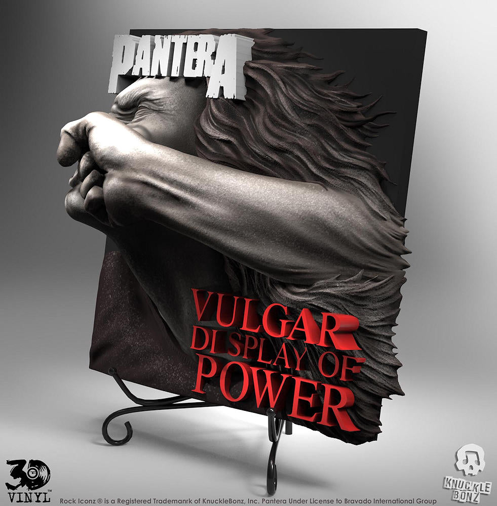 
                  
                    PANTERA - [Limited to 1992 pieces worldwide] Vulgar Display of Power/3D Vinyl / Interior ornament
                  
                