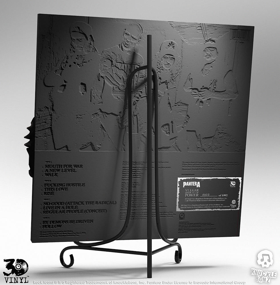 
                  
                    PANTERA - [Limited to 1992 pieces worldwide] Vulgar Display of Power/3D Vinyl / Interior ornament
                  
                