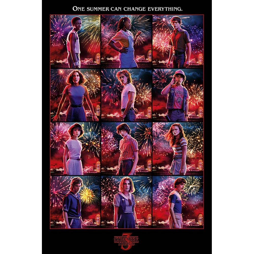 STRANGER THINGS ストレンジャー・シングス (シーズン5 2025年配信決定 ) - Character Montage / ポスター 【公式 / オフィシャル】