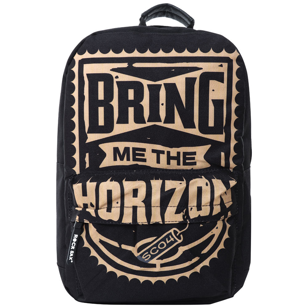 BRING ME THE HORIZON ブリングミーザホライズン (デビュー 20周年 ) - GOLD / バックパック 【公式 / オフィシャル】