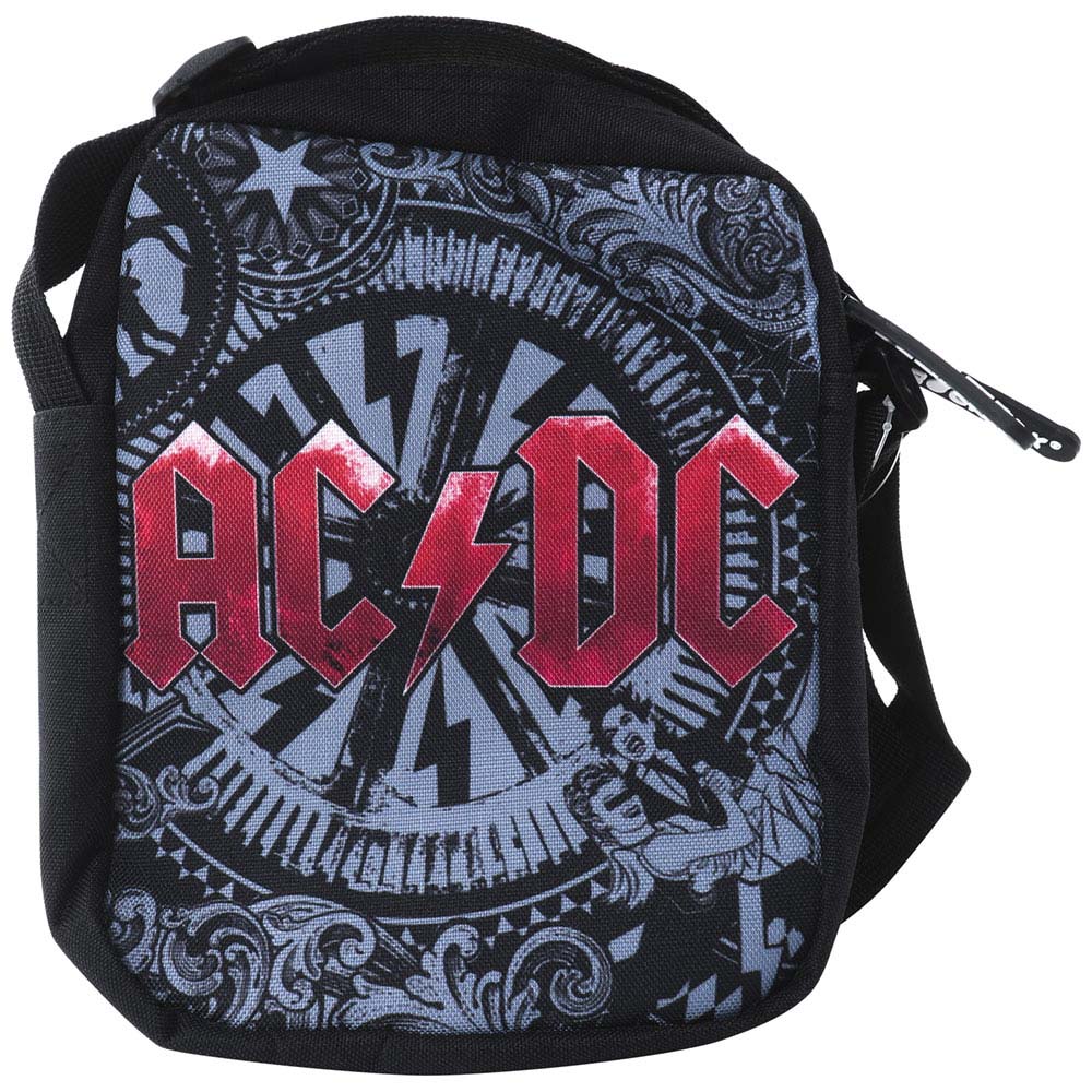 AC/DC エーシーディーシー (Back in Black 45周年 ) - WHEELS / ボディバッグ / ショルダーバッグ 【公式 / オフィシャル】