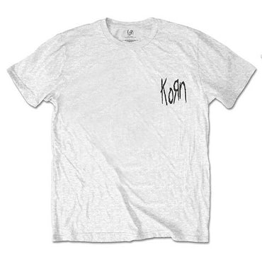 KORN コーン - Scratched Type / バックプリントあり / Tシャツ / メンズ 【公式 / オフィシャル】