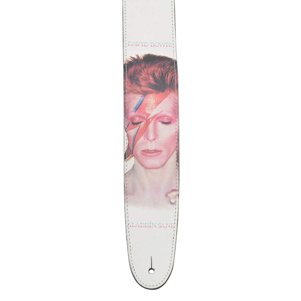 
                  
                    DAVID BOWIE デヴィッドボウイ - Aladdin Sane / レザー / ギターストラップ
                  
                