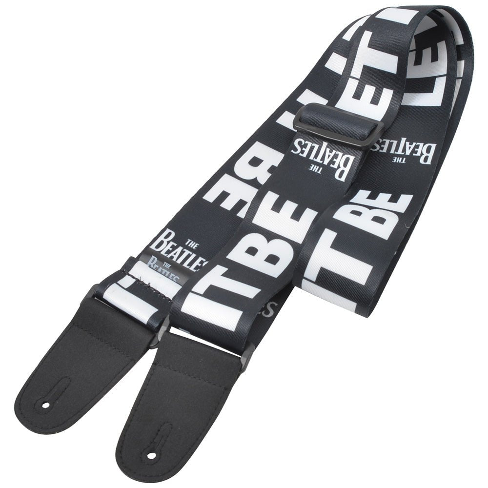 THE BEATLES ビートルズ (来日 60周年 ) - LET IT BE / ギターストラップ - PGS