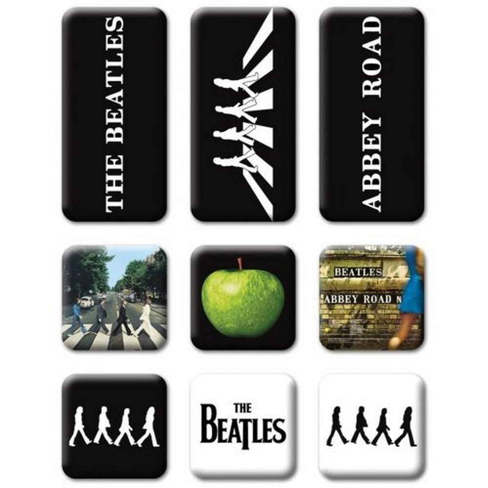 THE BEATLES ビートルズ (結成 65周年 ) - ABBEY ROAD セット / マグネット 【公式 / オフィシャル】