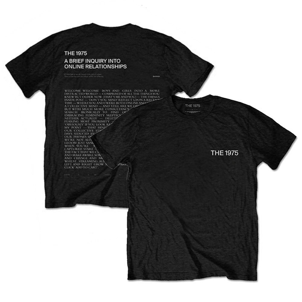 【廃番ラスト販売/特別価格】THE 1975 - ABIIOR Wecome Welcome Version 2. / バックプリントあり / Tシャツ / メンズ 【公式 / オフィシャル】