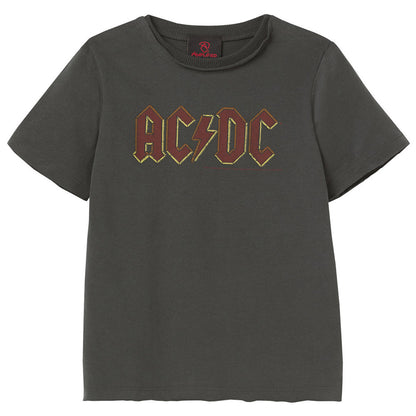 AC/DC エーシーディーシー (Back in Black 45周年 ) - Logo / Mini Amps / Amplified（ ブランド ） / Tシャツ / キッズ 【公式 / オフィシャル】