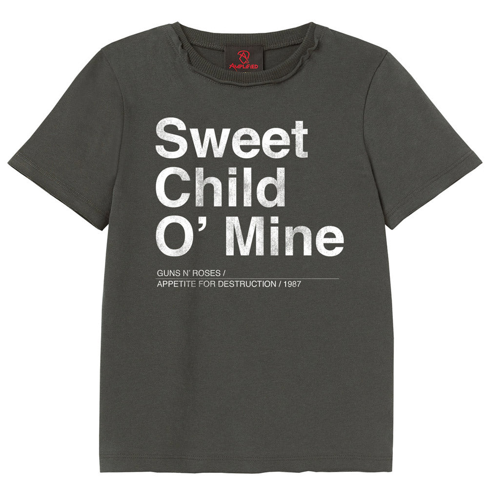 GUNS N ROSES ガンズアンドローゼズ (結成 40周年 ) - Sweet Child O Mine / Mini Amps / Amplified（ ブランド ） / Tシャツ / ベビー 【公式 / オフィシャル】