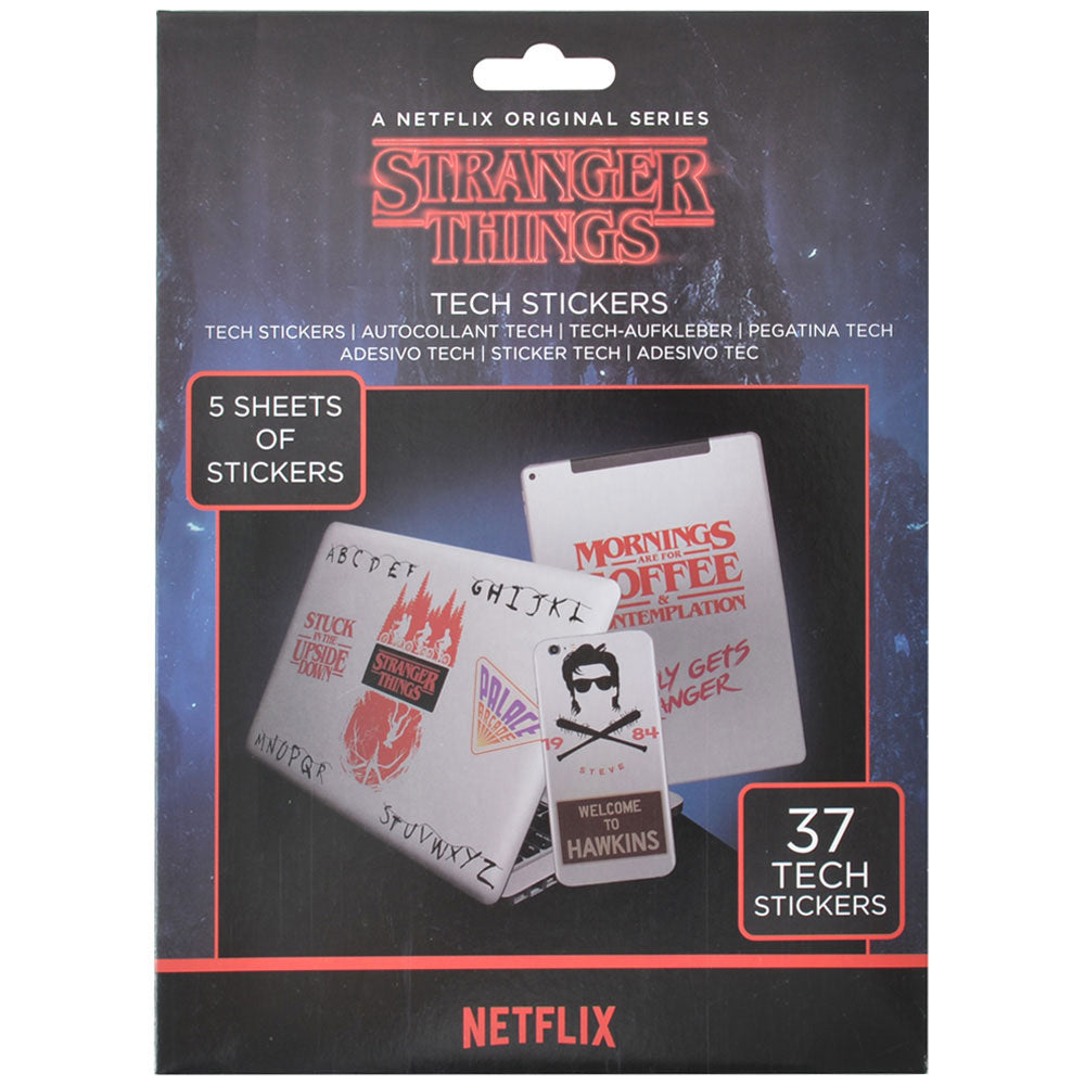 
                  
                    STRANGER THINGS ストレンジャー・シングス (シーズン5 2025年配信決定 ) - Tech Sticker（37種類） / スマホ・ステッカー 【公式 / オフィシャル】
                  
                