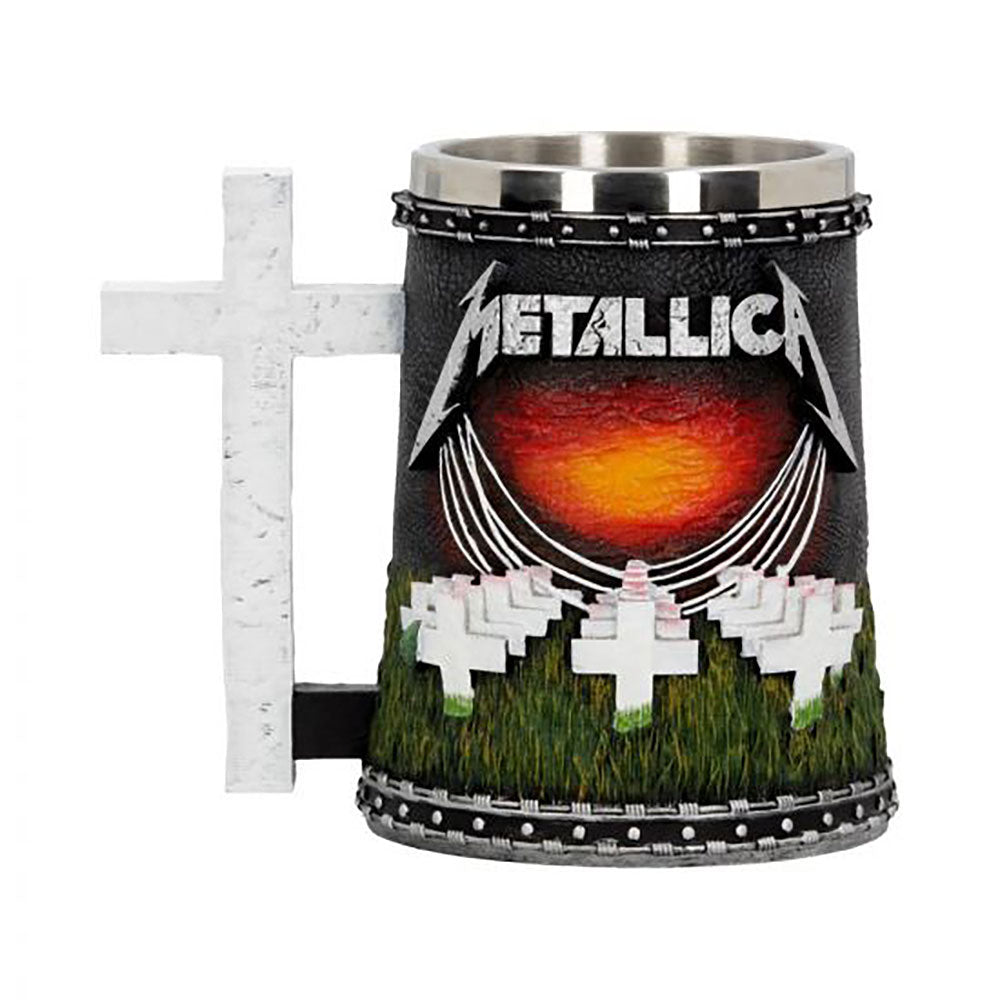 【廃番ラスト販売/特別価格】METALLICA メタリカ - Master of Puppets Album / TANKARD / 食器・グラス 【公式 / オフィシャル】