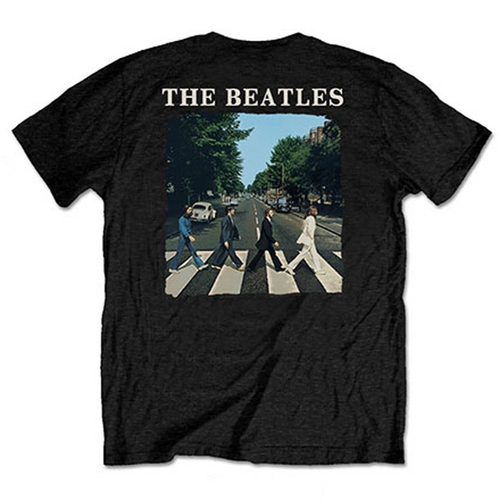 
                  
                    THE BEATLES ビートルズ (結成 65周年 ) - Abbey Road & Logo / バックプリントあり / Tシャツ / メンズ 【公式 / オフィシャル】
                  
                