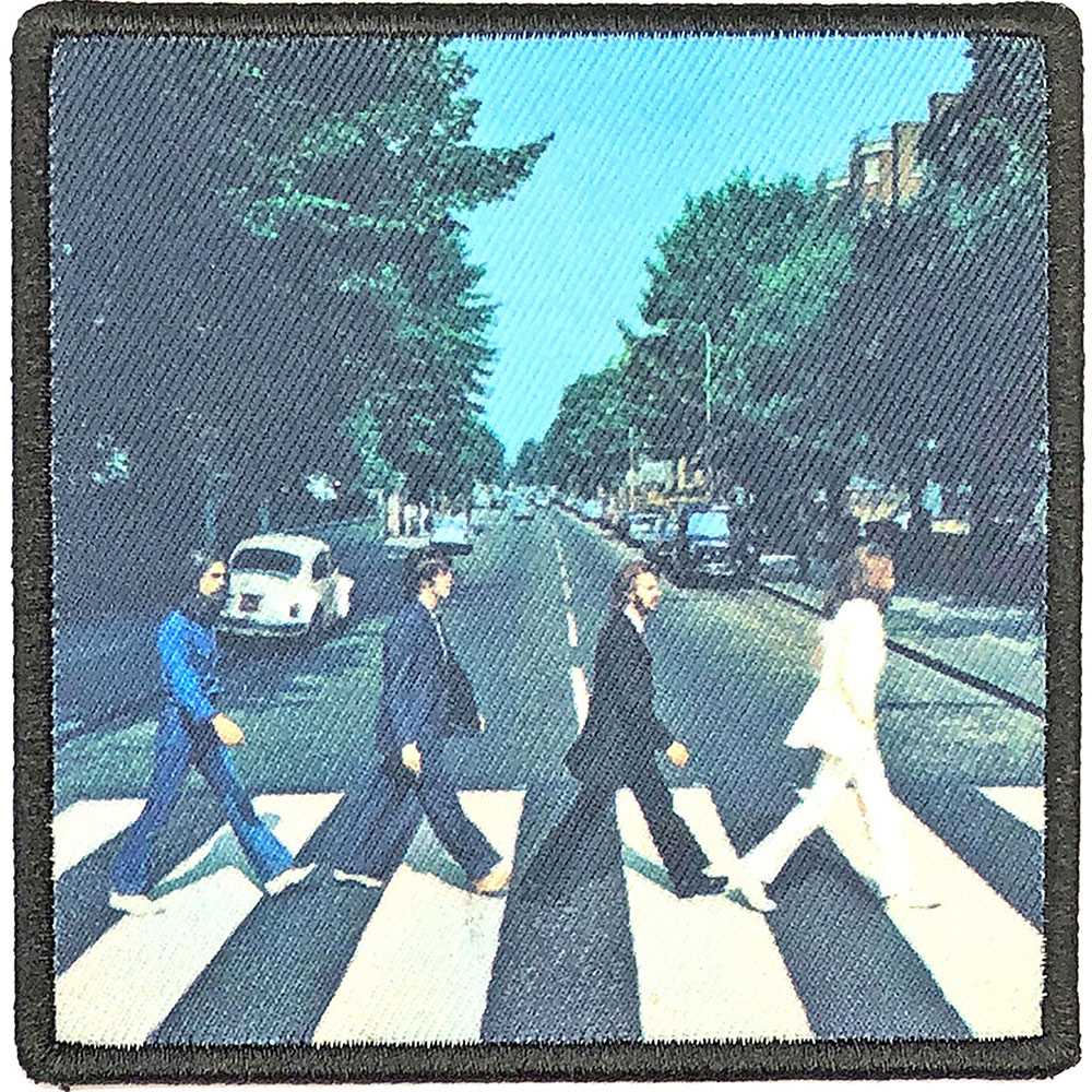 THE BEATLES ビートルズ (結成 65周年 ) - Abbey Road Album Cover / ワッペン 【公式 / オフィシャル】
