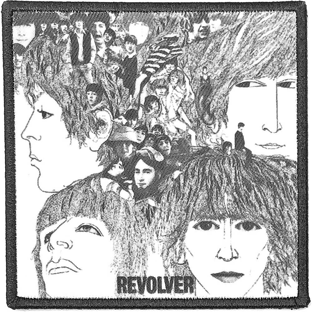 THE BEATLES ビートルズ (結成 65周年 ) - Revolver Album Cover / ワッペン 【公式 / オフィシャル】