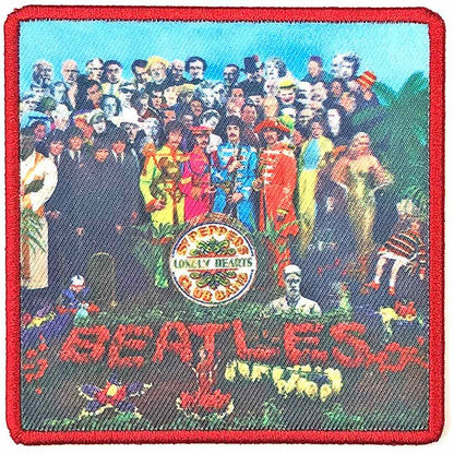 THE BEATLES ビートルズ (結成 65周年 ) - Sgt. Pepper's…. Album Cover / ワッペン 【公式 / オフィシャル】