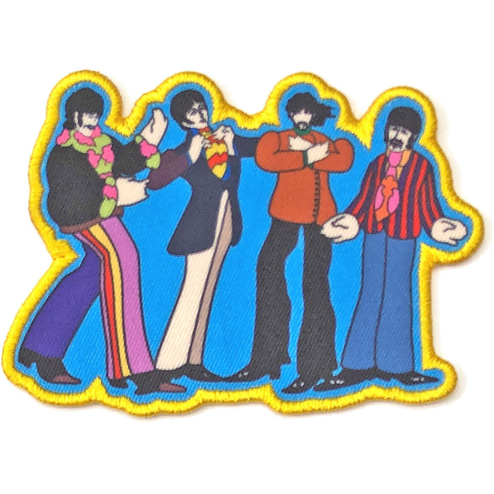 THE BEATLES ビートルズ (結成 65周年 ) - Yellow Submarine Sub Band / ワッペン 【公式 / オフィシャル】