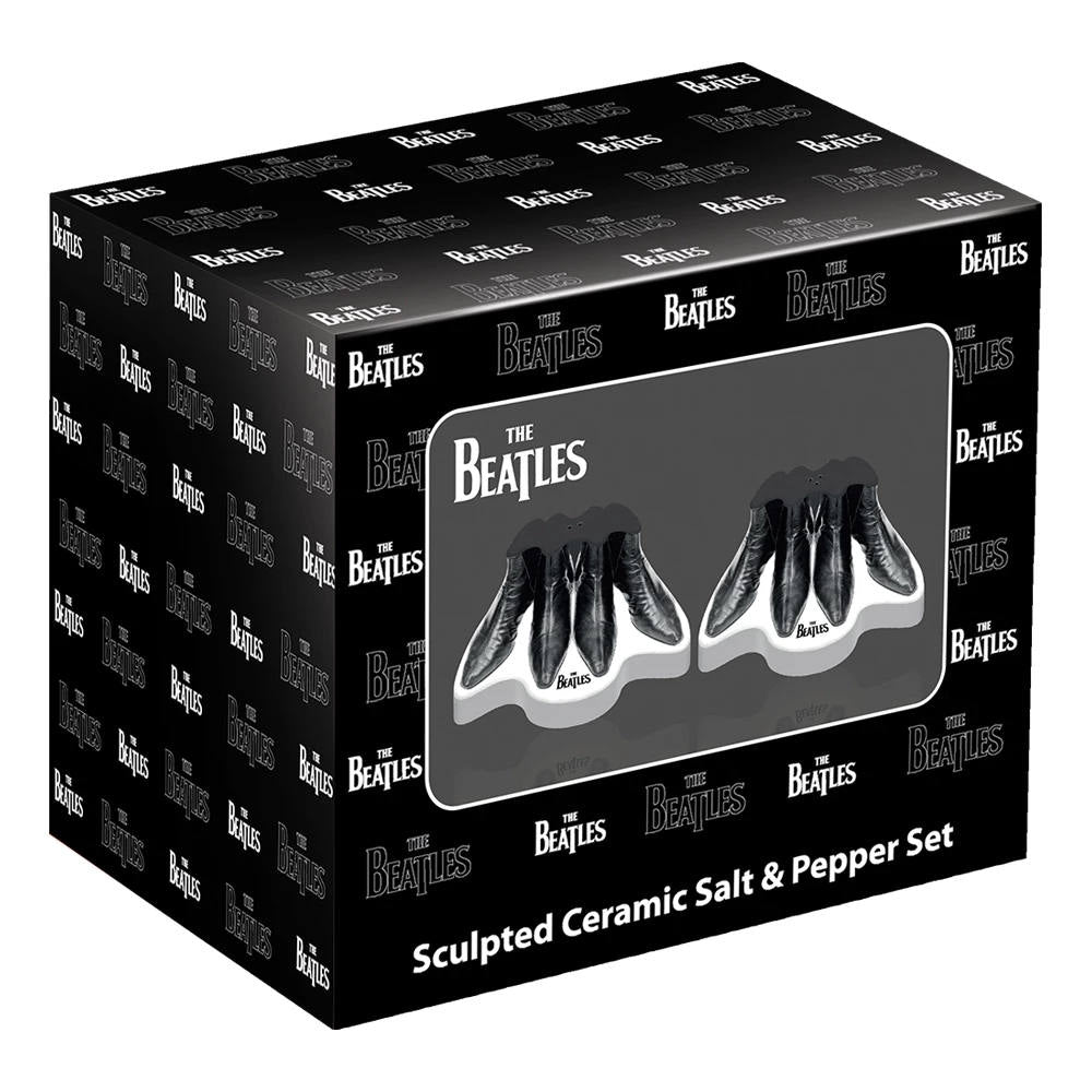 
                  
                    THE BEATLES ビートルズ (結成 65周年 ) - Singles Collection Boots Sculpted SALT & PEPPER SET / キッチン用品
                  
                