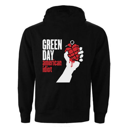 GREEN DAY グリーンデイ - American Idiot  / ジップ / バックプリントあり / パーカー・スウェット / メンズ