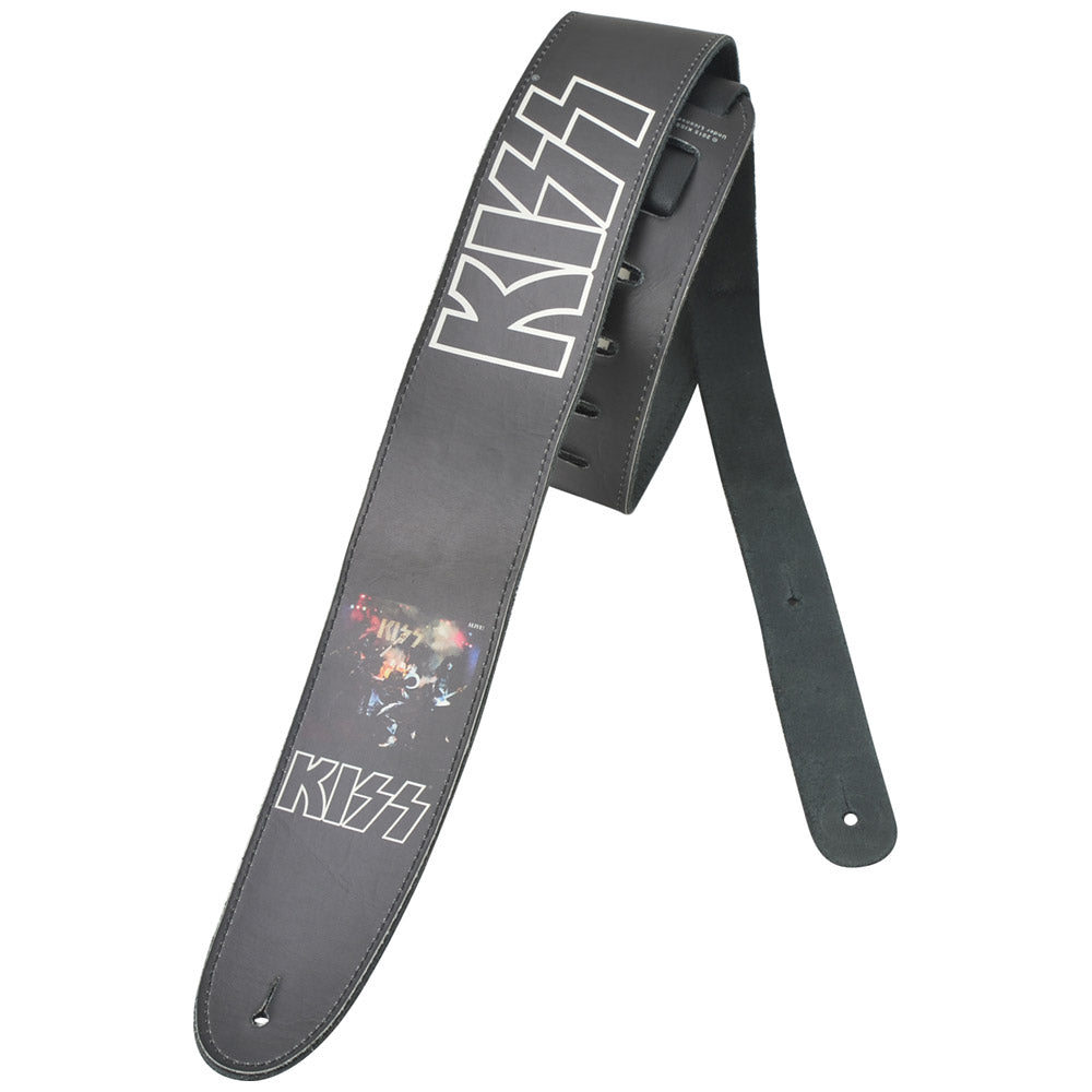 KISS - BLACK LOGO / レザー