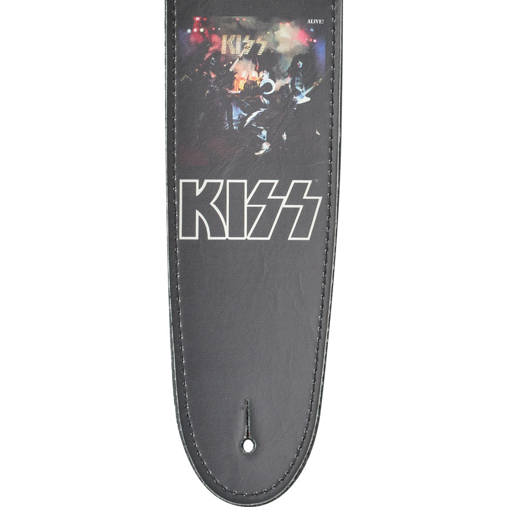 
                  
                    KISS キッス - BLACK LOGO / レザー / ギターストラップ 【公式 / オフィシャル】
                  
                
