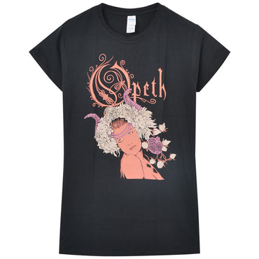 OPETH オーペス (来日 11月 ) - PERSEPHONE FITTED / バックプリントあり / Tシャツ / レディース