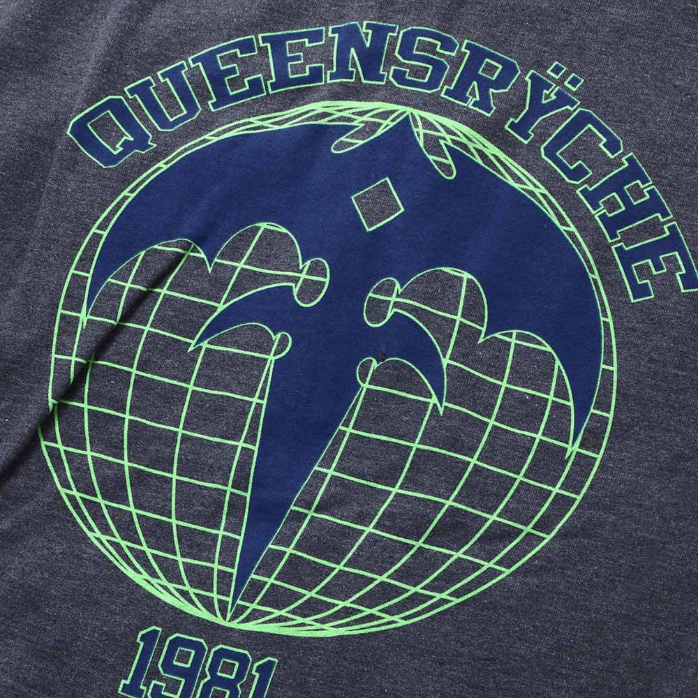 QUEENSRYCHE ATHLETIC GLOBE HOODIE / ZIP / LIMITED EDITION / HOODIE / MEN'S