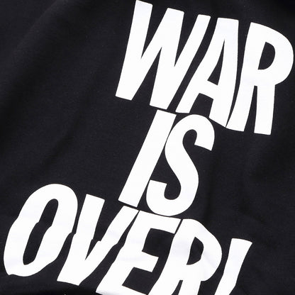 JOHN LENNON (85th birthday) - WAR IS OVER / white print / hoodie / men's