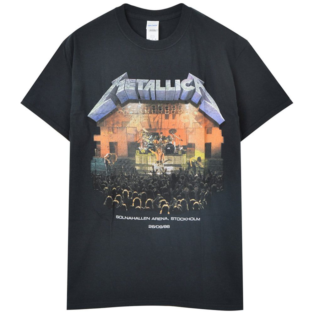 METALLICA メタリカ (結成 45周年 ) - Stockholm '86. / バックプリントあり / Tシャツ / メンズ