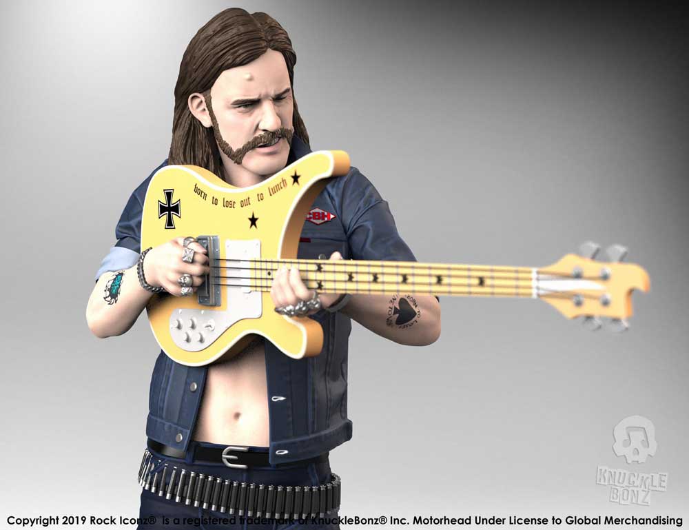MOTORHEAD モーターヘッド (結成 50周年 ) - LEMMY III  Rock Iconz Statue / 世界限定3000体 / スタチュー