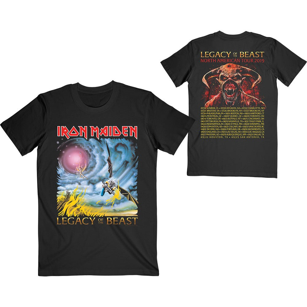 IRON MAIDEN アイアンメイデン (結成 50周年 ) - The Flight of Icarus / バックプリントあり / Tシャツ / メンズ 【公式 / オフィシャル】