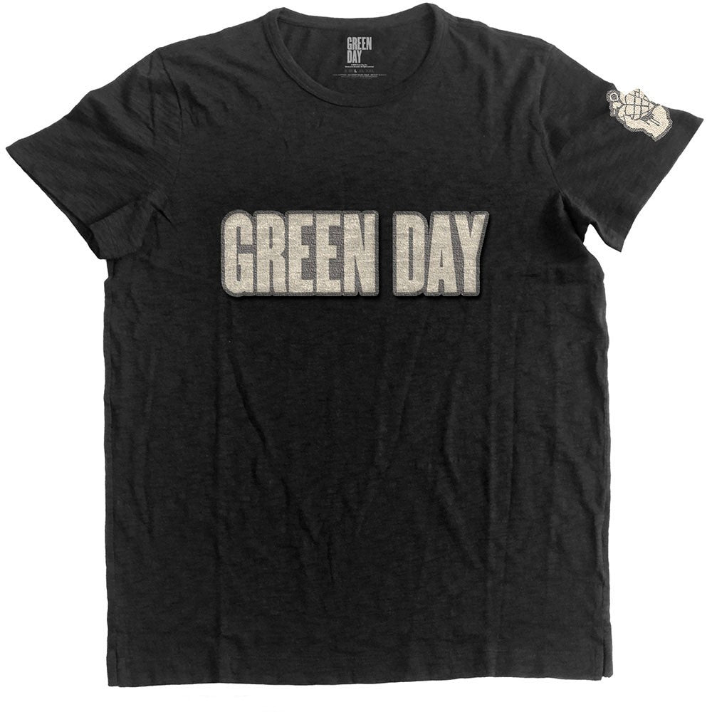 GREEN DAY グリーンデイ - Logo & Grenade / Black Label（ブランド） / Tシャツ / メンズ 【公式 / オフィシャル】