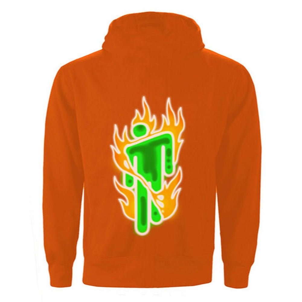 BILLIE EILISH ビリーアイリッシュ - Airbrush Flames Blohsh / バックプリントあり / パーカー・スウェット / メンズ - PGS