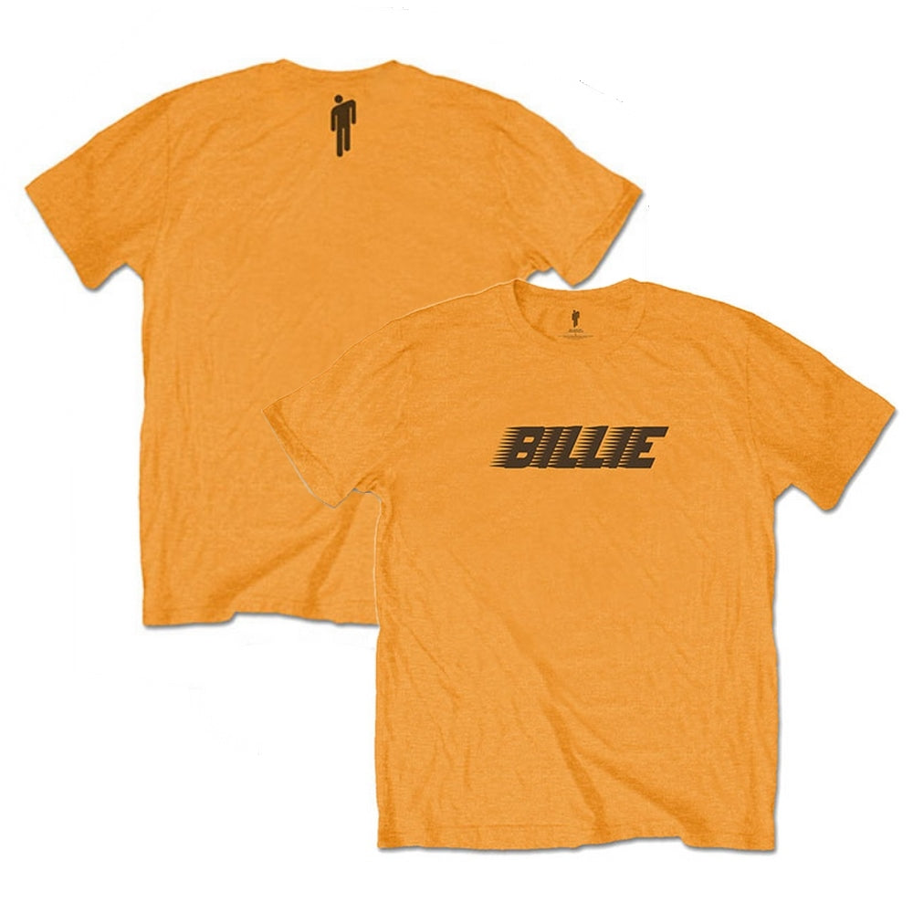 BILLIE EILISH ビリーアイリッシュ - Racer Logo & Blohsh / バックプリントあり / Tシャツ / メンズ 【公式 / オフィシャル】