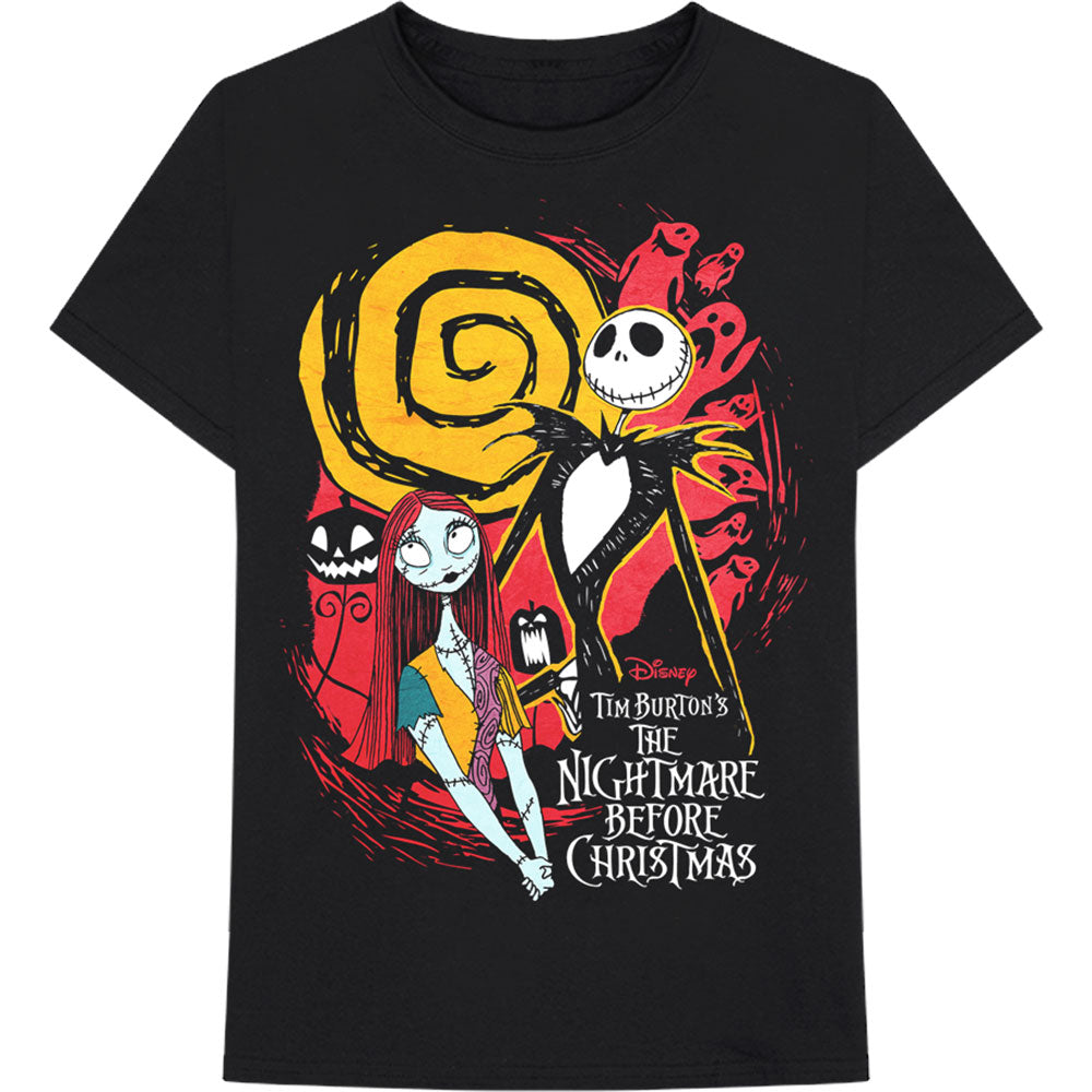 NIGHTMARE BEFORE CHRISTMAS ナイトメアー・ビフォア・クリスマス (公開 30周年 記念 ) - Ghosts / Tシャツ / メンズ 【公式 / オフィシャル】