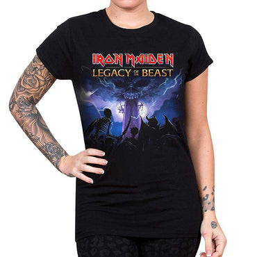 IRON MAIDEN アイアンメイデン (結成 50周年 ) - LEGACY ARMY / Tシャツ / レディース