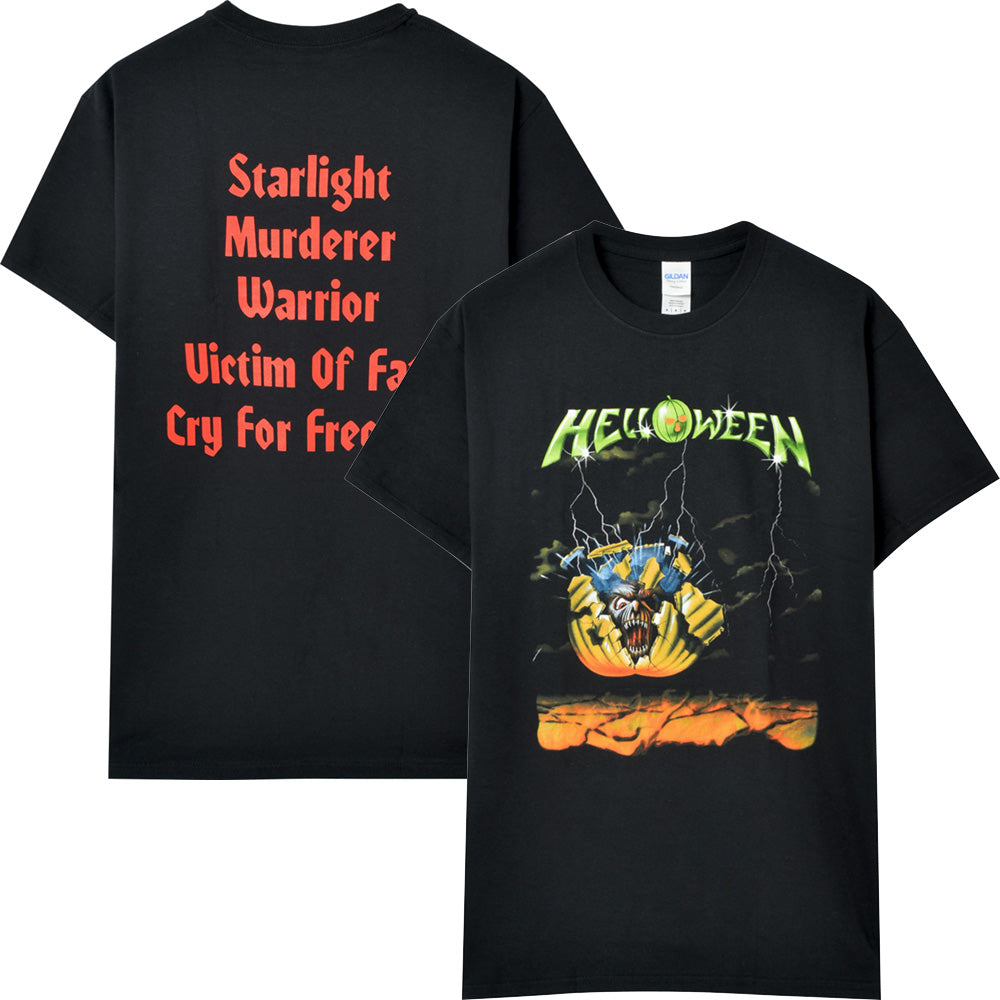 HELLOWEEN ハロウィン (デビュー 40周年 ) - EP / バックプリントあり / Tシャツ / メンズ 【公式 / オフィシャル】