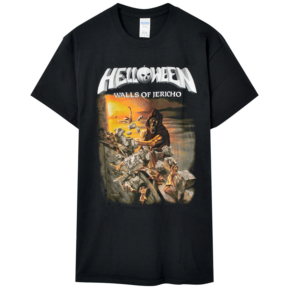 HELLOWEEN ハロウィン - Walls Of Jericho / バックプリントあり / T