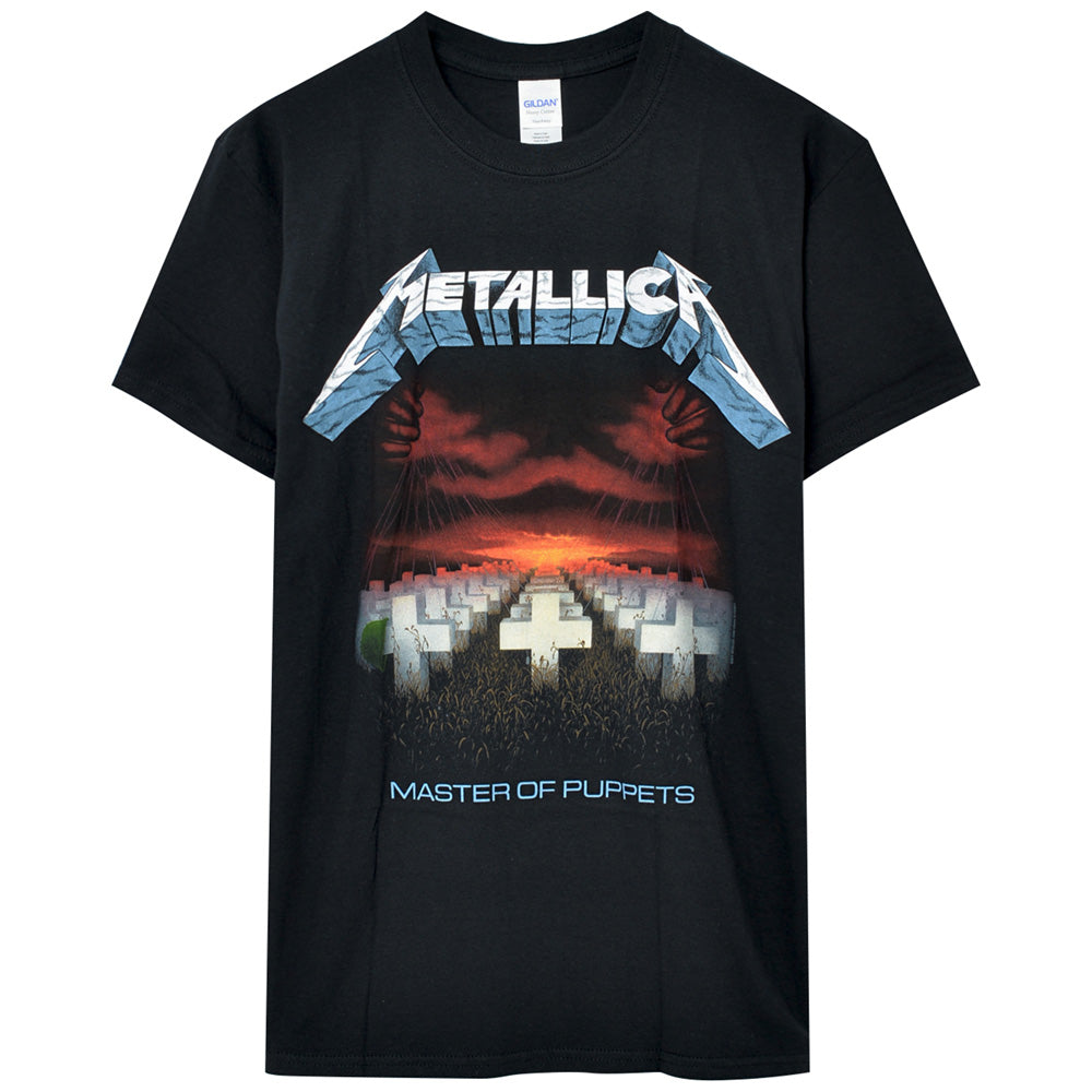 METALLICA - Master of Puppets Tracks / Back Print / T-Shirt / Men's